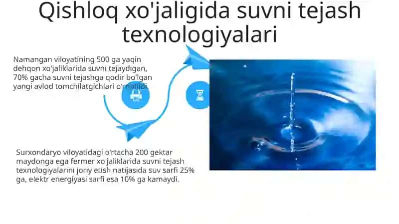 Suv resurslarini muhofaza qilish va ulardan oqilona foydalanish 4