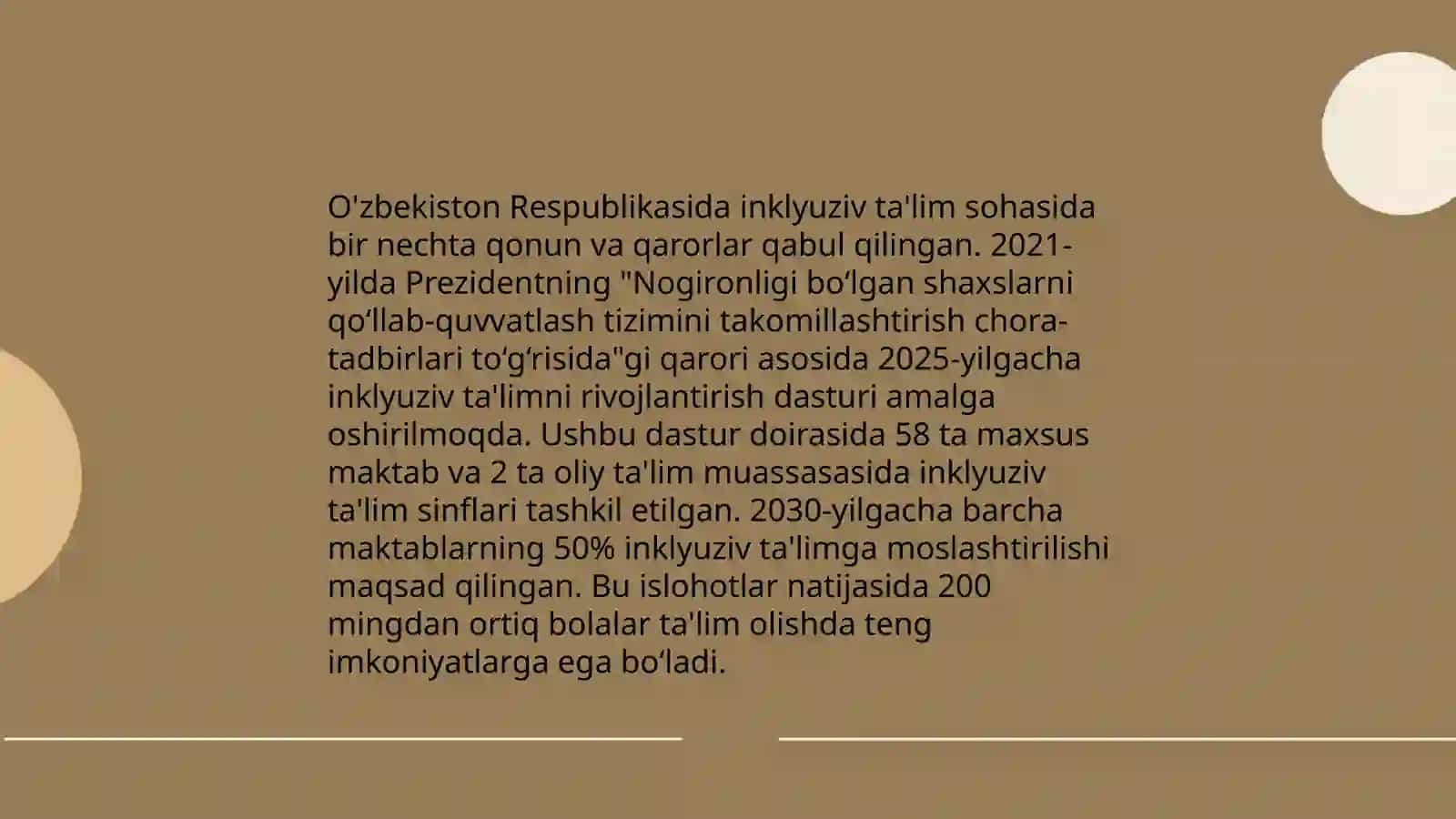 Inklyuziv ta'limning me'yoriy- huquqiy bazasini tahlil qilish 4