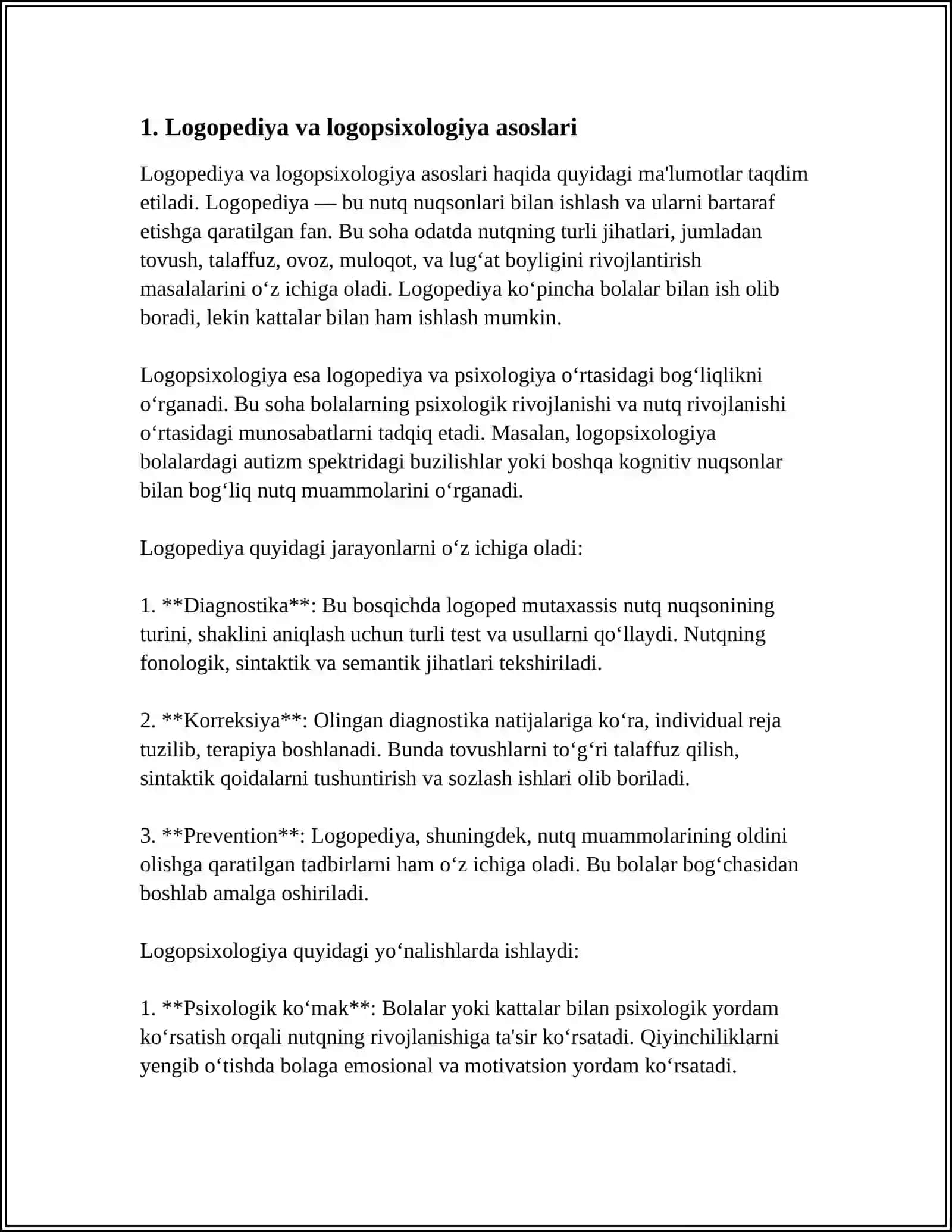 Logopsixologiya va psixologik korreksiya metodlarining nazariy va metodologik asoslari 4