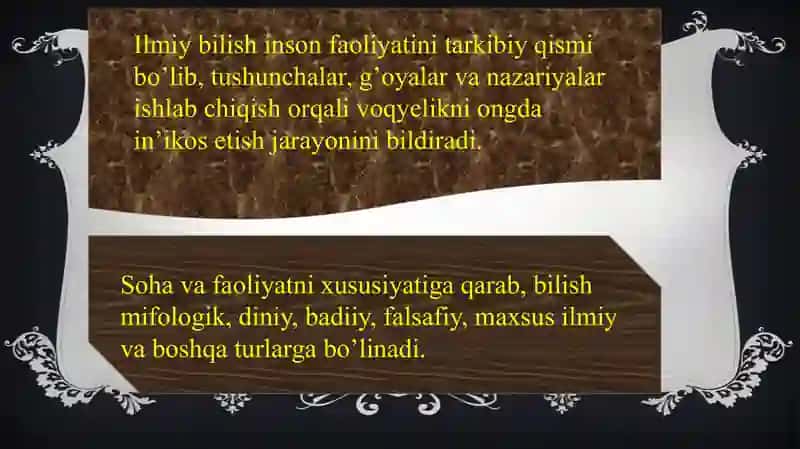 Ilmiy tadqiqot namoyon boʻlishining asosiy jihatlari 4