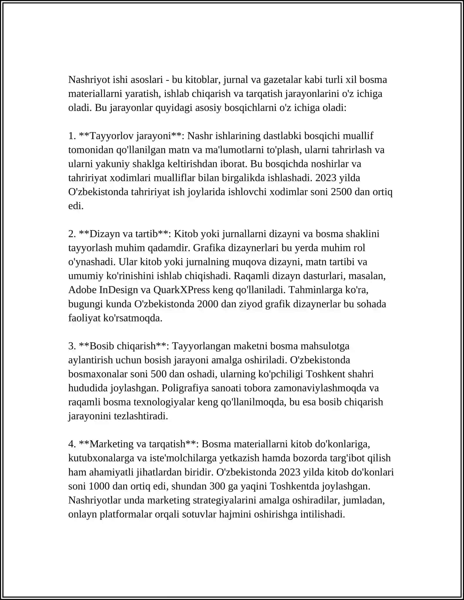 IJROCHILIK MAHORATI ASOSLARI MALAKALARINI SHAKLLANTIRISH 4