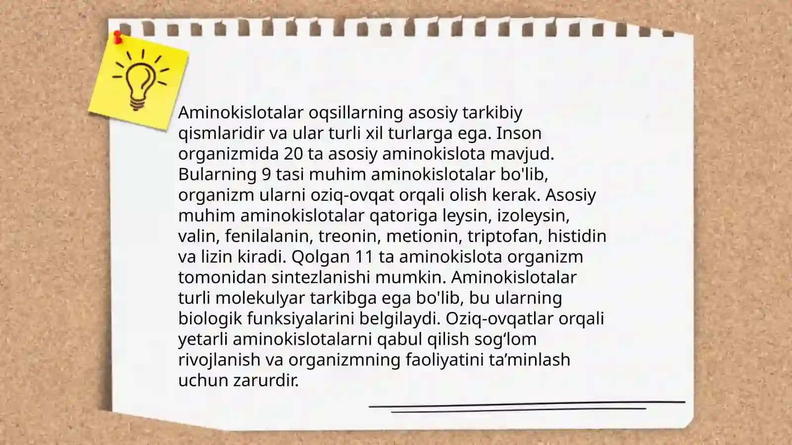 Aminokislotalar 4