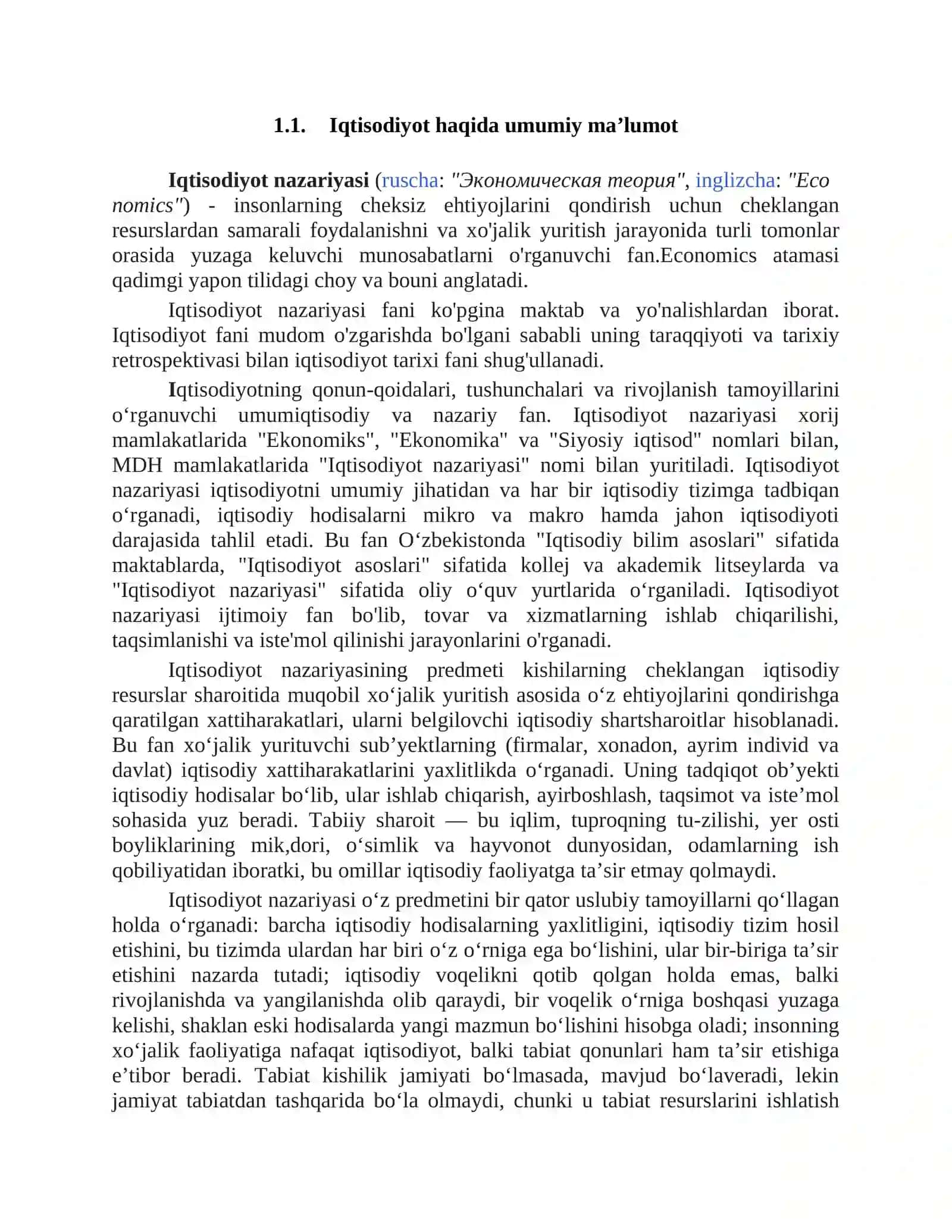 Ijtimoiy-iqtisodiy tizimlar 4