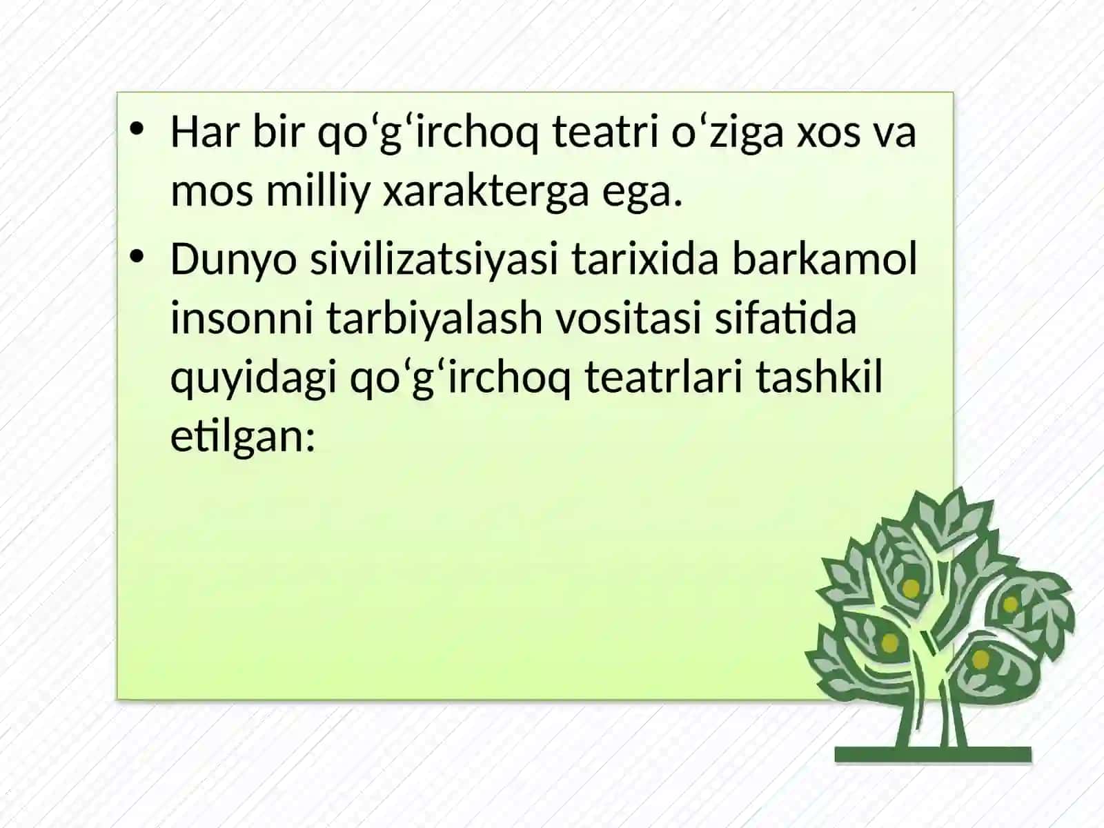 Qo‘g‘irchoqteatrining paydo bo‘lishi, tarixiy ildizlari va tarbiyaviy ahamiyati 4