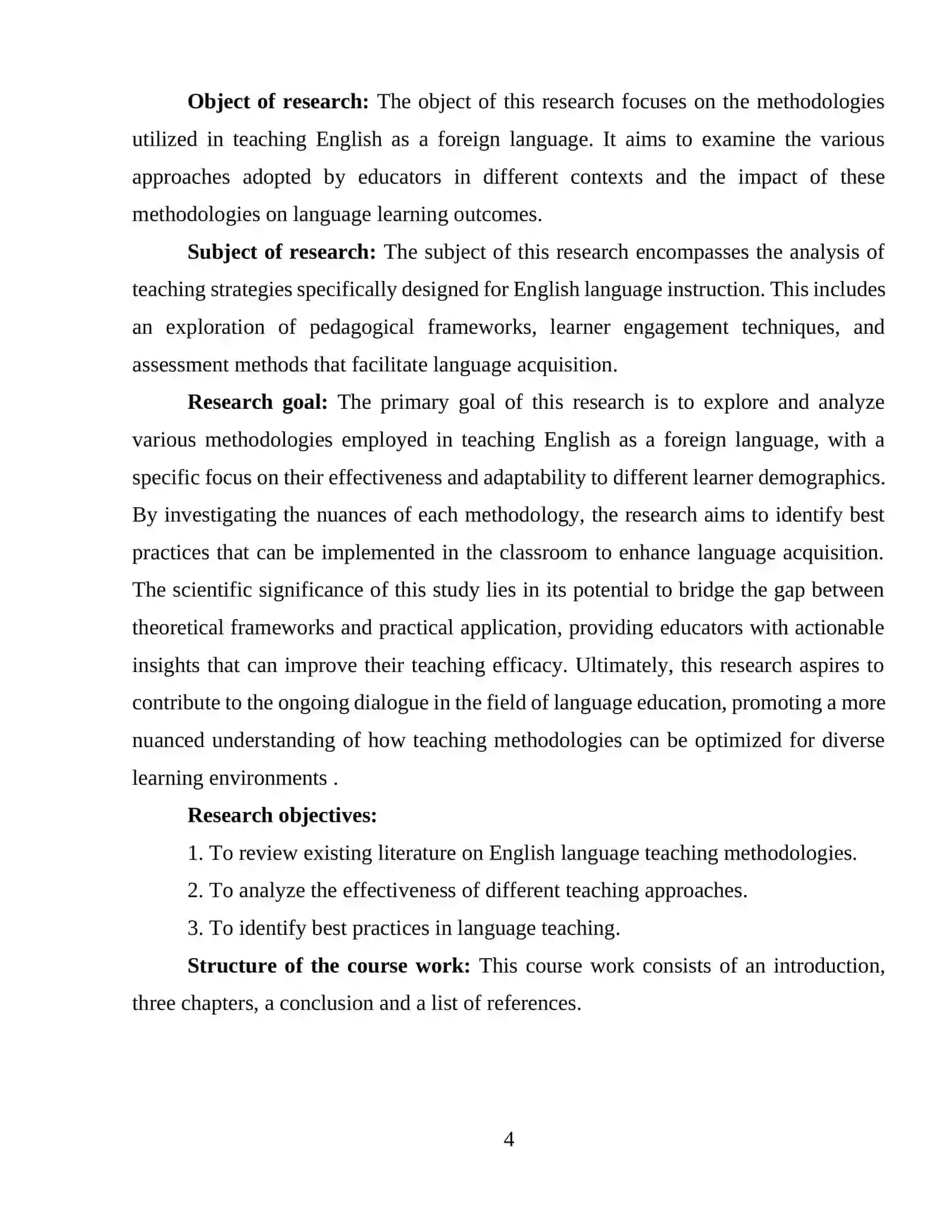 Features of Organization of the Lesson at Different Stages 4