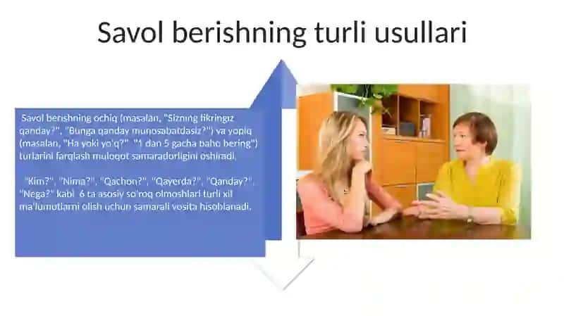 Muloqotlarda savollar va javoblar 4
