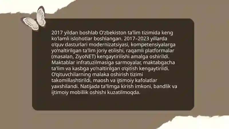 Ijtimoiy siyosat va uning yangilanishi 4