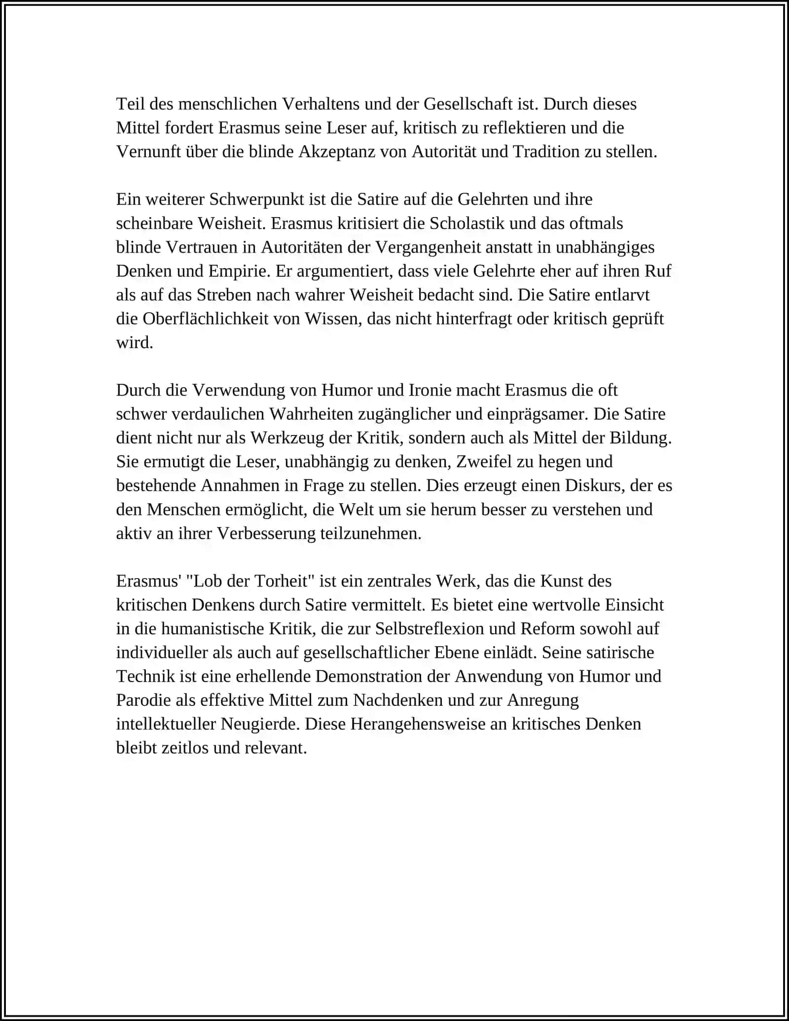 KRITIKAL FIKRLASH ALMAN ADABIYOTIDA ( "UJUVLIK MÜNASIBA" - ERASMUS) 4