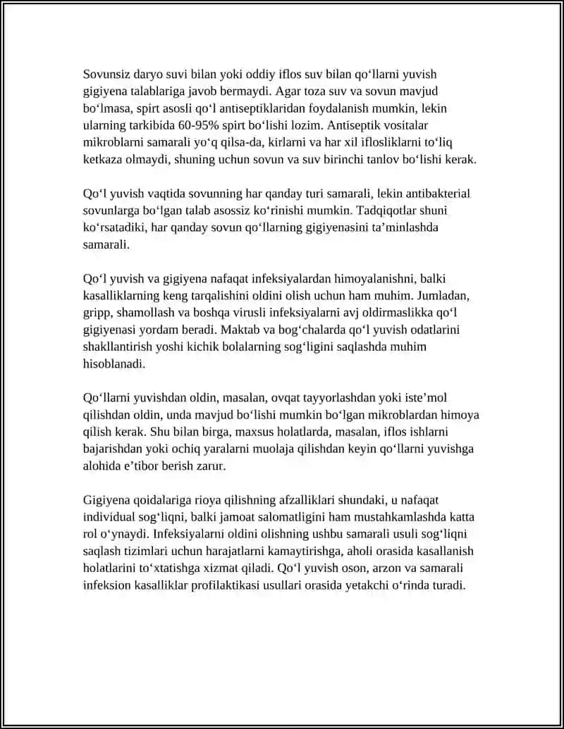 INFEKSIYA TUSHUSHINI OLDINI OLISH 4