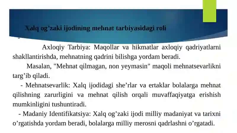 Xalqog’zakiijodining mehnattarbiyasi 4