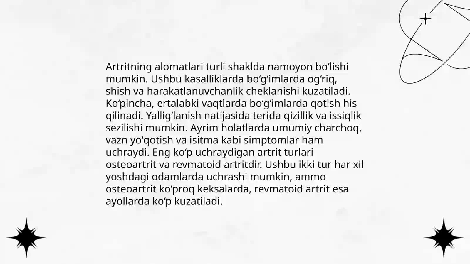 Artrit kasalligi 4