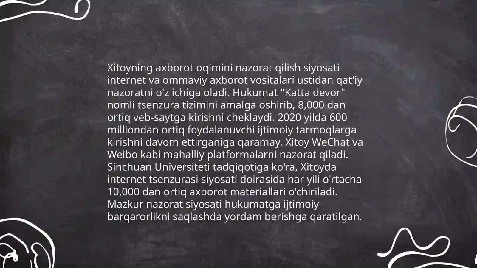 Xitoy jurnalistikasi va media sanoatining o'ziga xos rivojlanishi 4