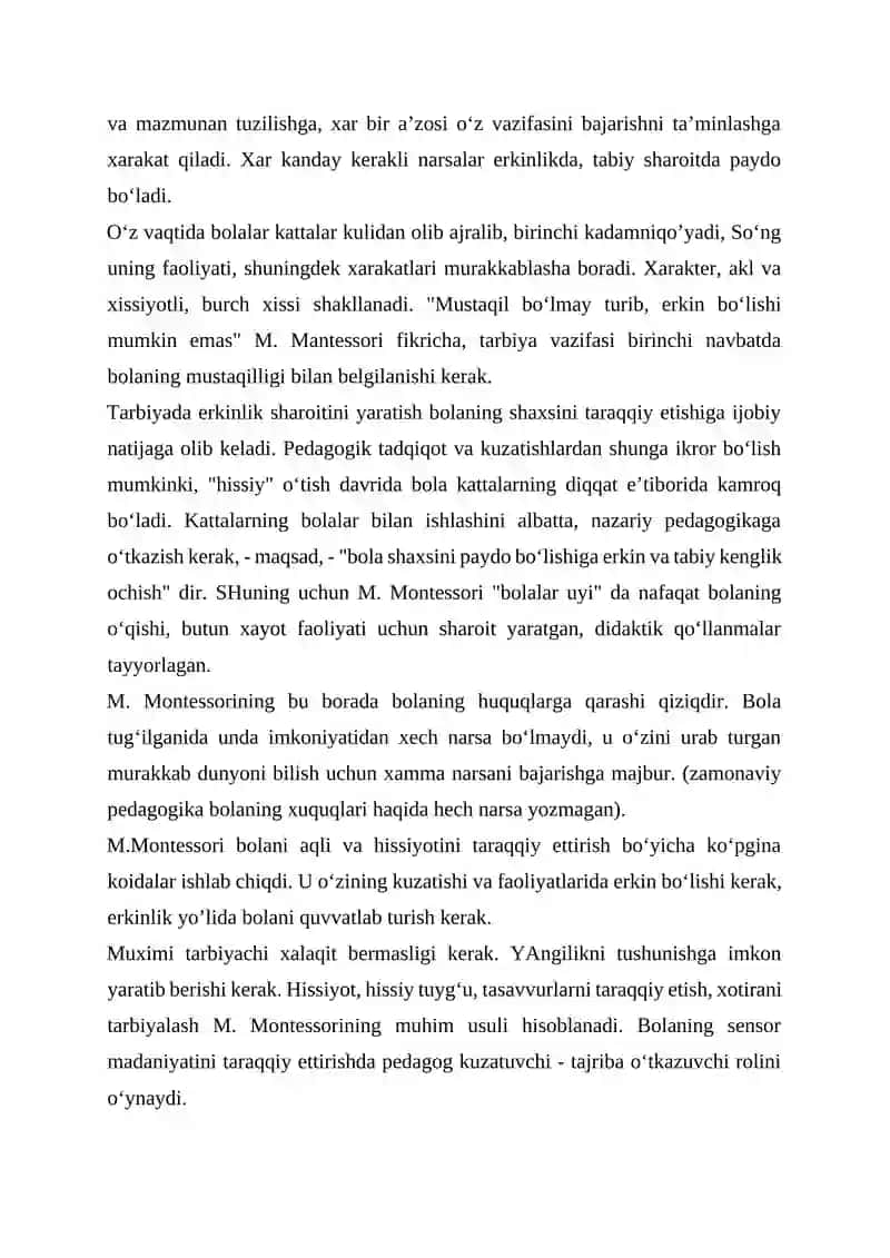 MAKTABGACHA TA'LIMNING SHAKILANISH TARIXI 4