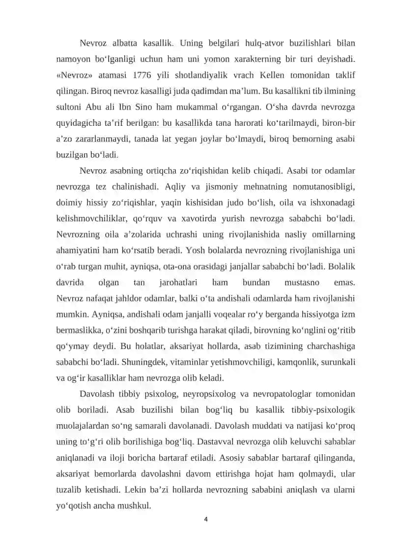 Bolalarda nevroz kasalliklari va ularni oldini olish 4