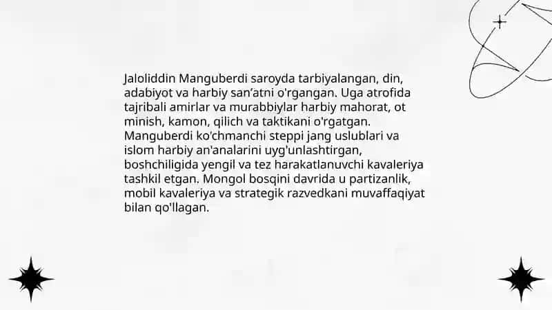 Jaloliddin Manguberdi - Vatan himoyachisi 4