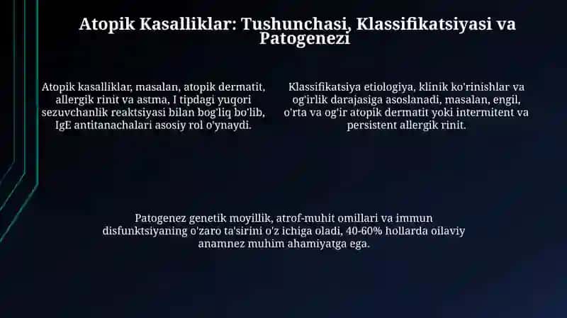 Psevdoallergiya: Ta'rif, Sabablari va Mexanizmlari 4
