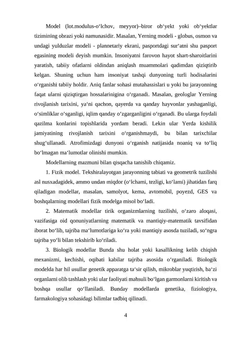 Fizikaviy jarayonlarni modellashtirish imkoniyatini beruvchi dasturiy vositalar orqali fizikaviy jarayonlarni modellashtrish 4