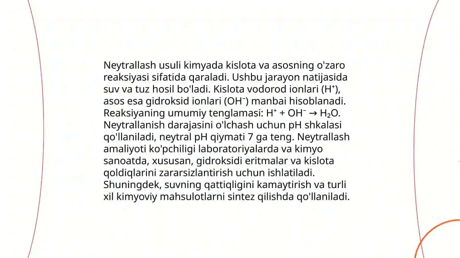 Neytrallash usuli.Indikatorlarning ion va xramofor nazariyasi 4