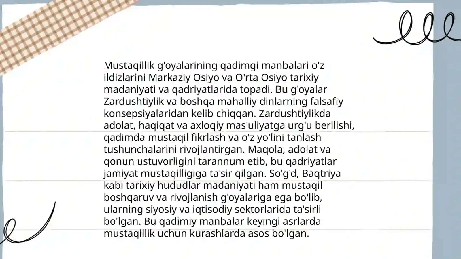 O'zbekistonda mustaqillik g'oyalarining tarixiy asoslari 4