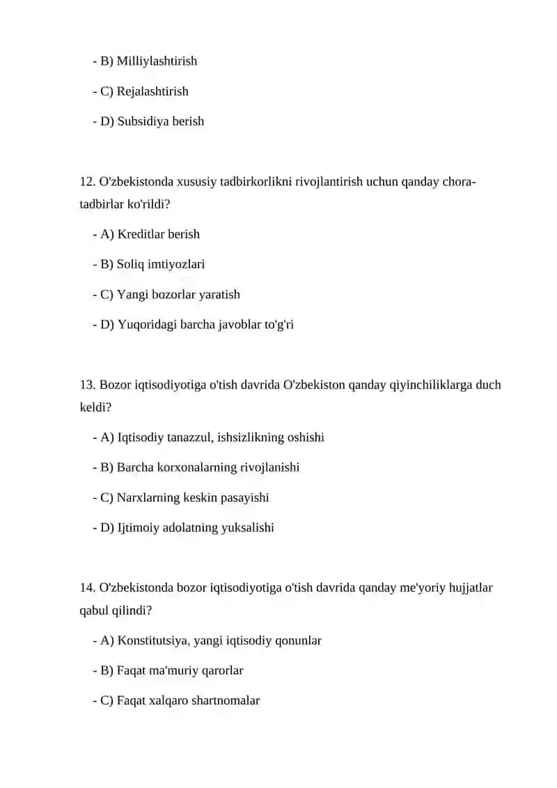 Bozor iqtisodiyoti 4