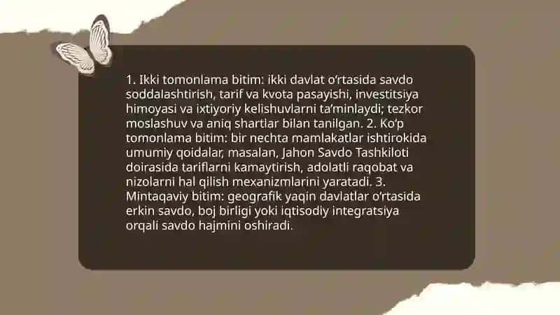 Xalqaro savdo bitimlari haqida tushuncha 4