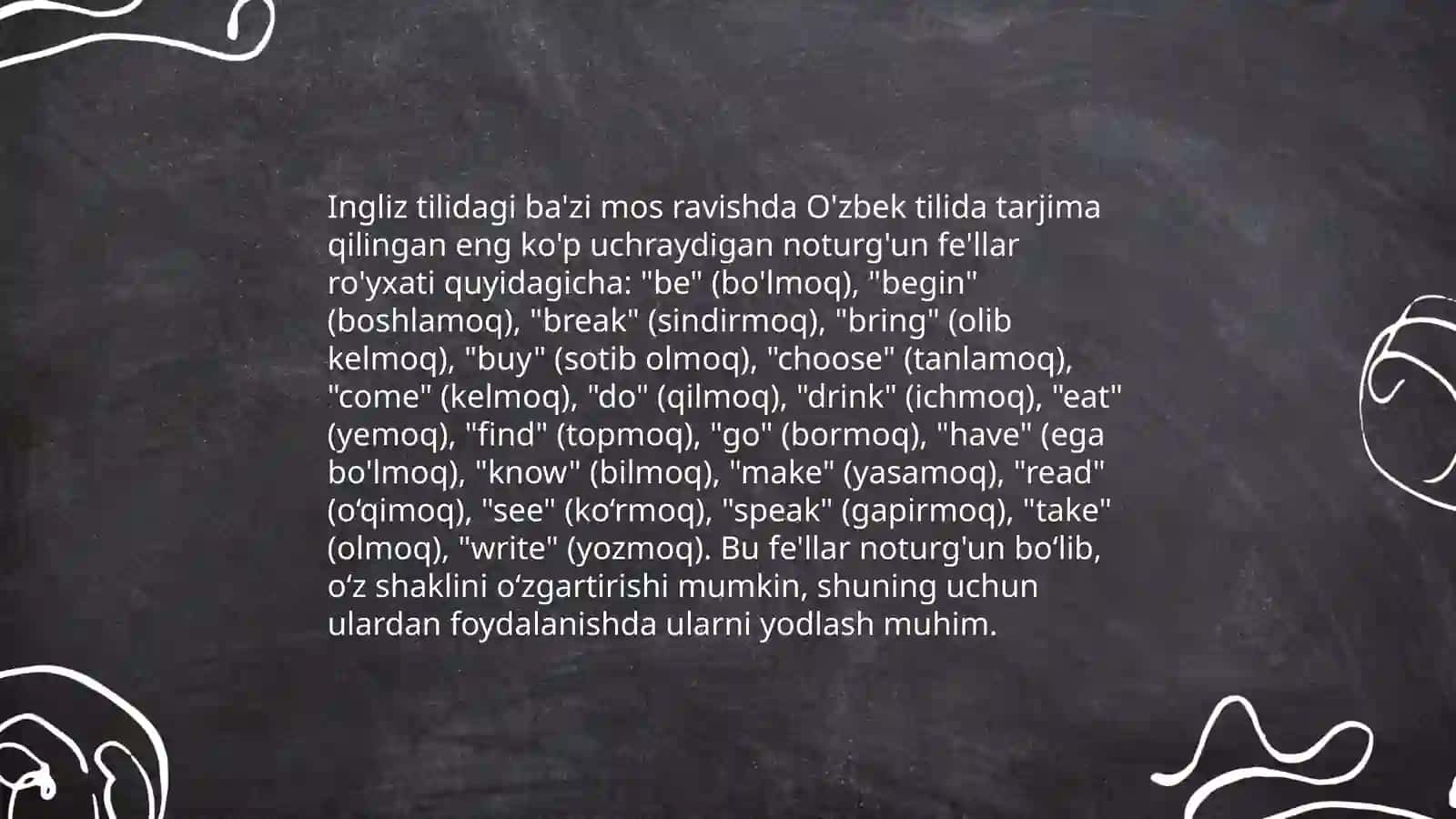 Irregular Verb Conjugation 4