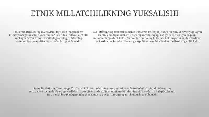 Sovet Davlatining Tanazzulga Yuz Tutishi 4