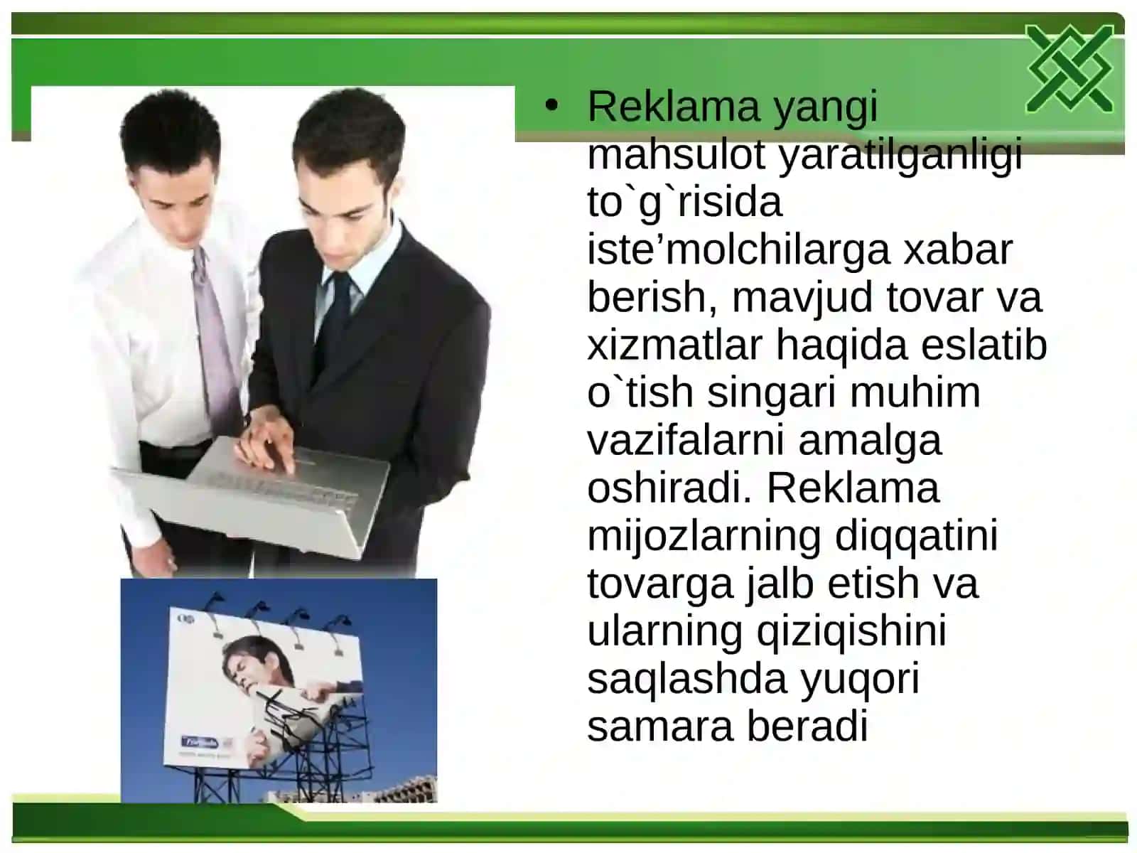 Reklama faoliyati 4