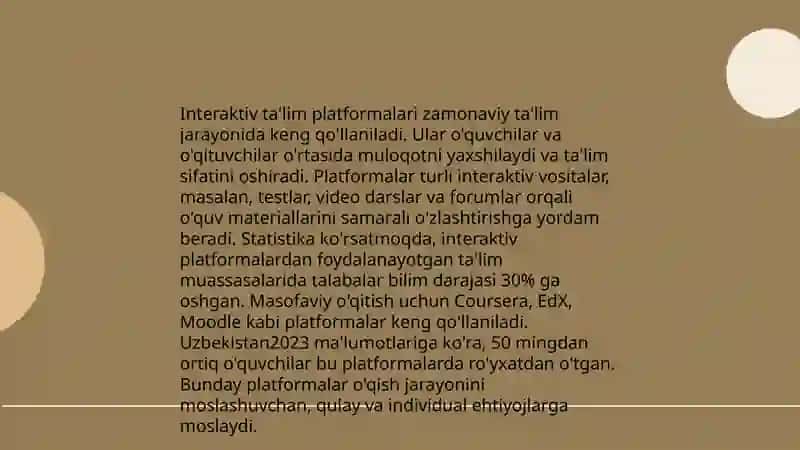 Axborot texnologiyalaridan boshlang'ich ta'limda foydalanish 4