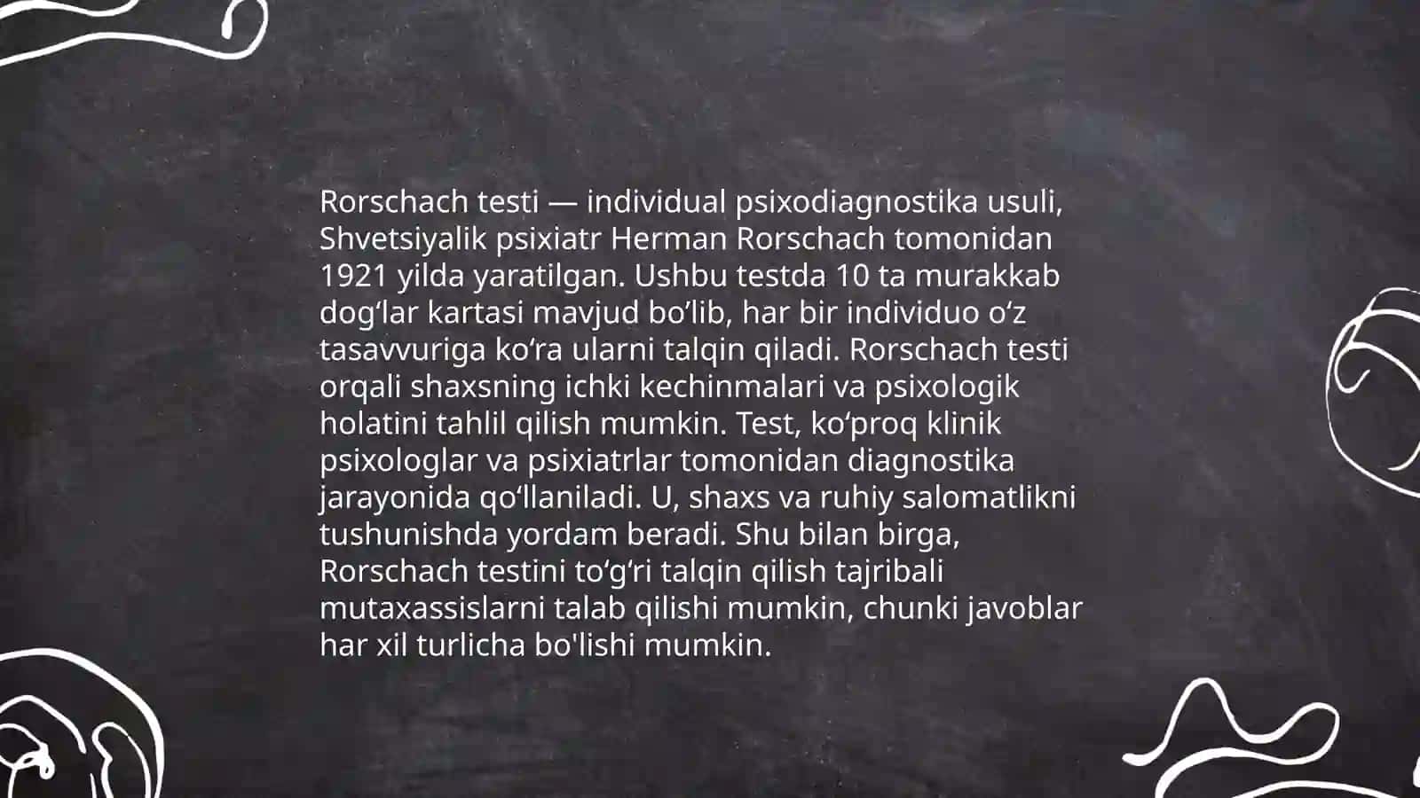 Shaxsni oʻrganuvchi proyektiv metodlar 4