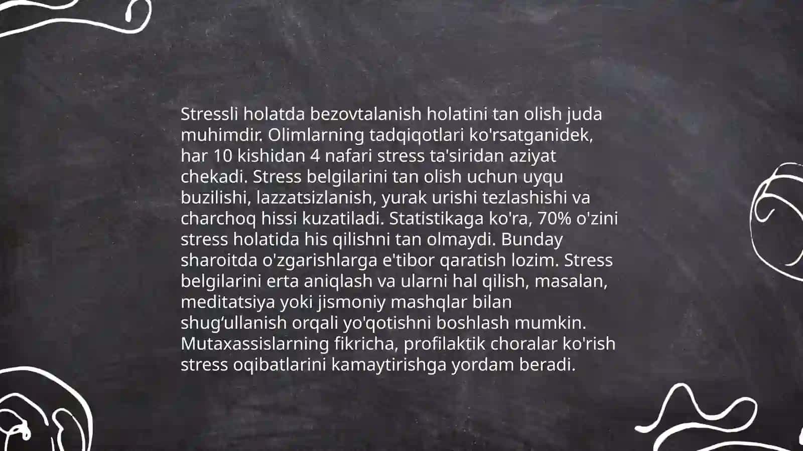 Jarohhtdan keyingi stressli holatda bezovtalanish bilan bogliq kechinmalar bilan ishlash 4