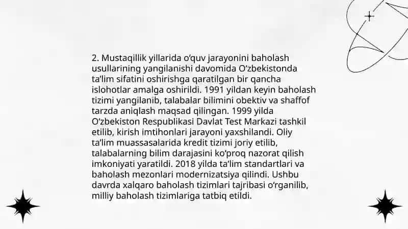 Pedagogik Diagnostika sohasida ishlar va ularning natijalari 4