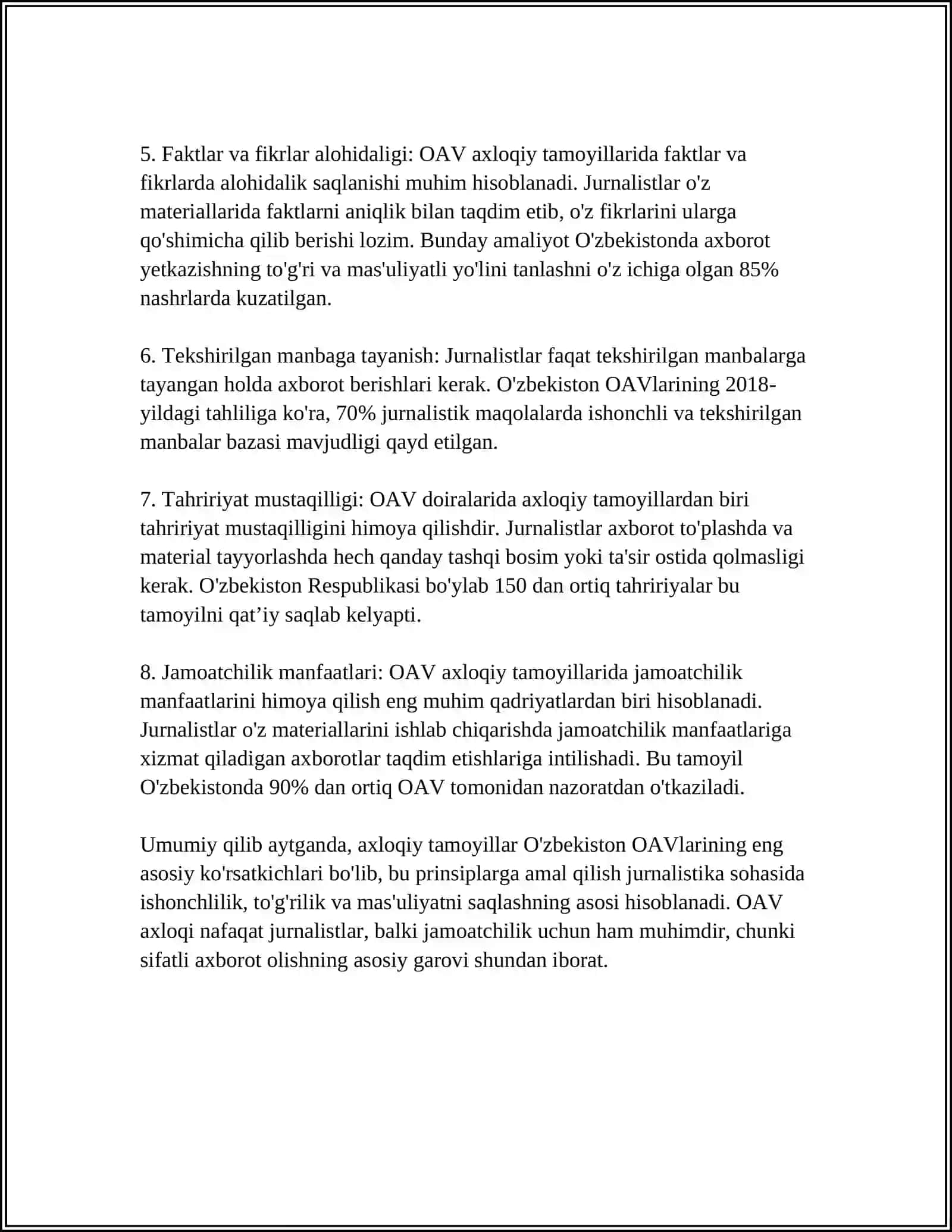 MEDIA MUHITDA AXLOQIY TAMOYILLAR 4