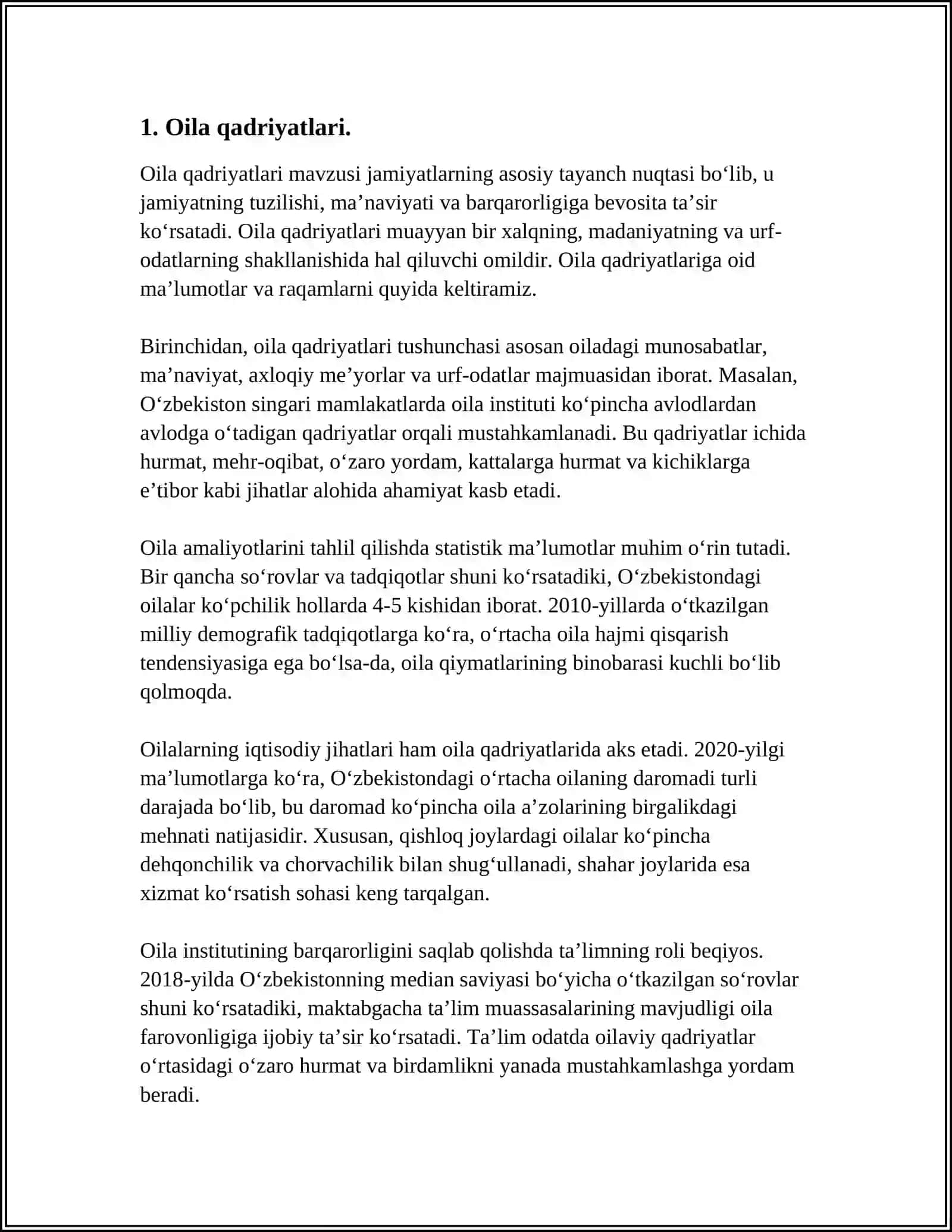 YANGILANAYTOTGAN ÓZBEKISTONDA SHAKLLANIYAPGAN QADRIYATLARNI TIZIMI 4