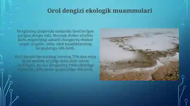 Orol dengizini ekologik muomolari 4