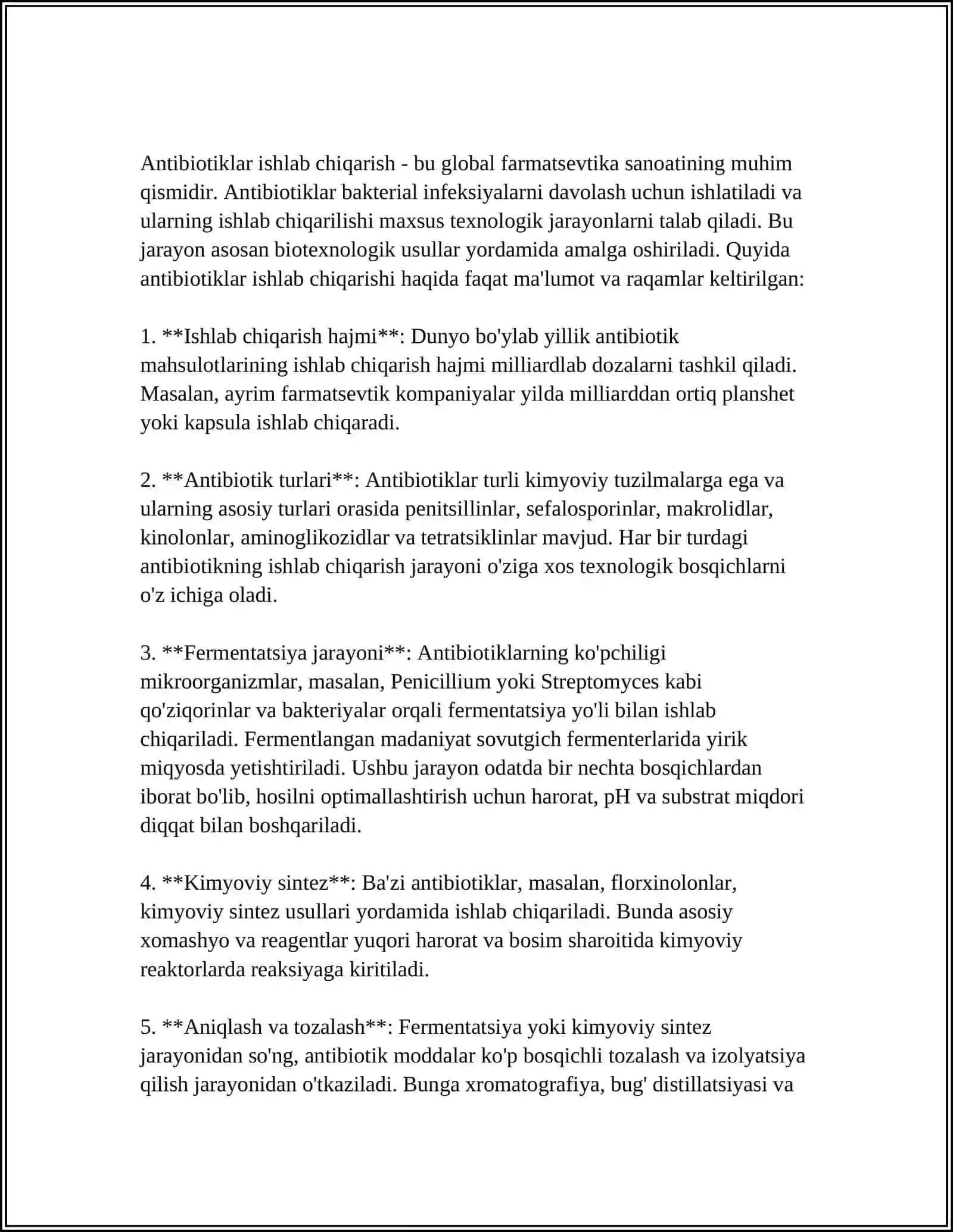 MIKROORGANIZMLARNI BITEXNOLOGIYADA QOʻLLANILISHI 4
