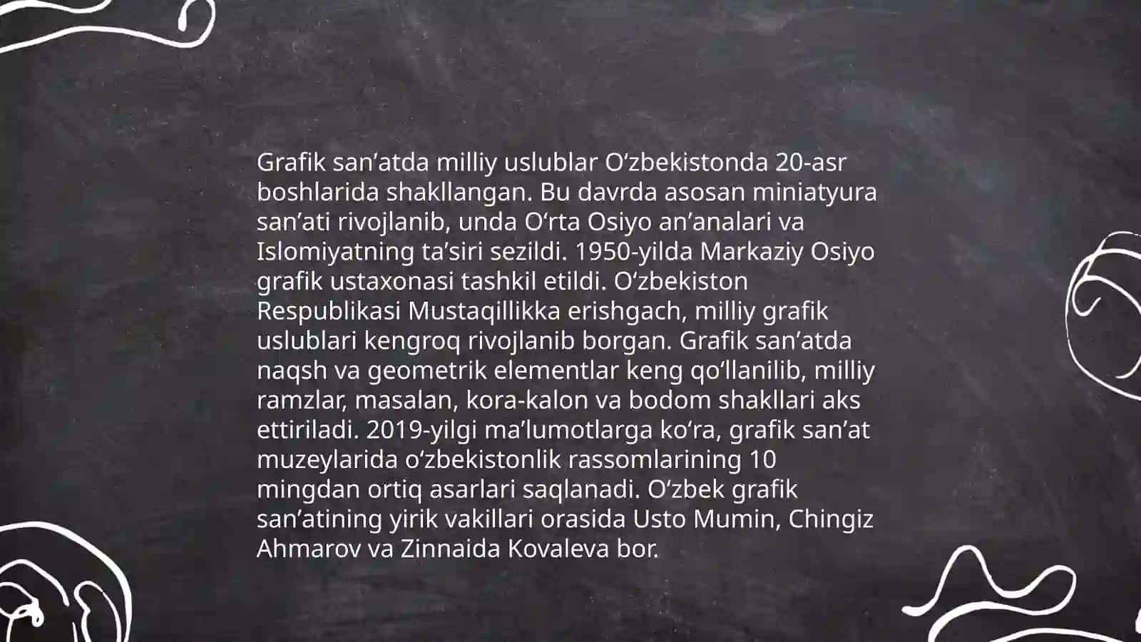 Oʻzbek grafik rassomlari 4