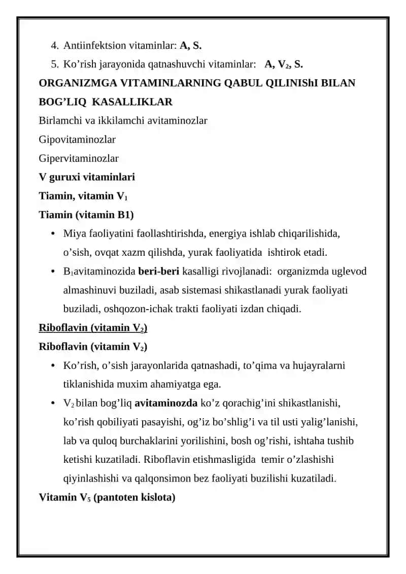 Vitaminlar 4