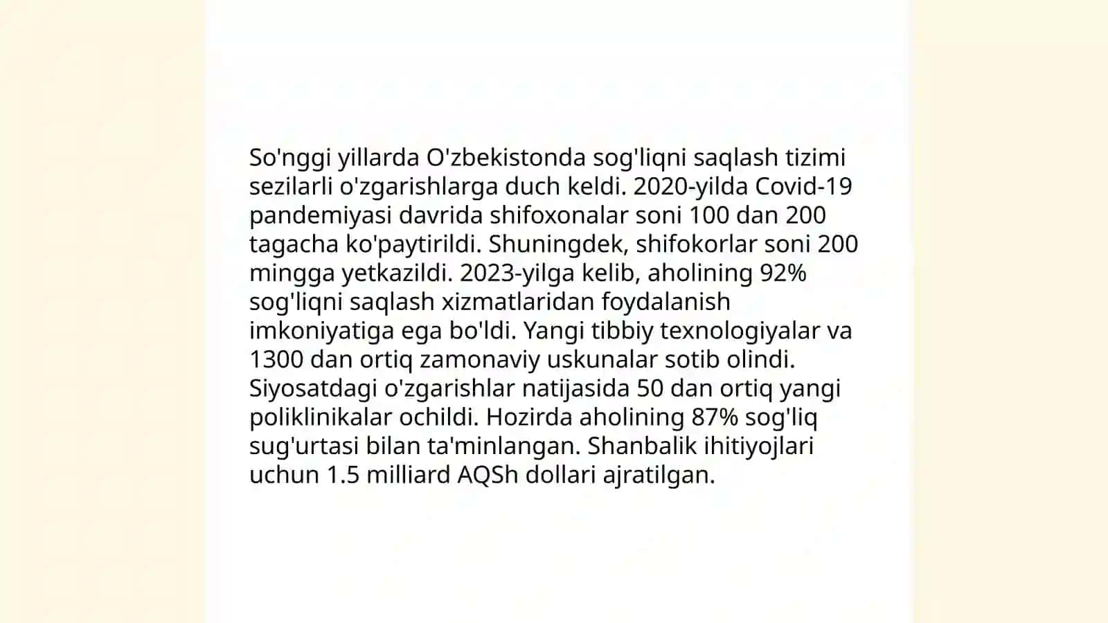 Ta'lim tizimining islohoti 4