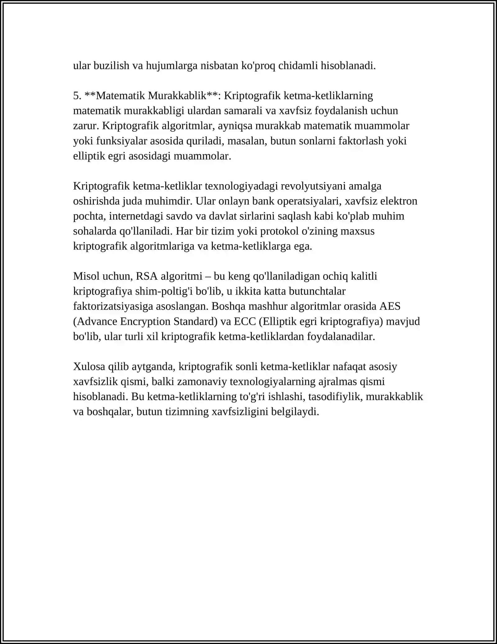 KRIPTOGRAFIYADA SONLI KETMA-KETLIKLAR TATBIQLARI 4