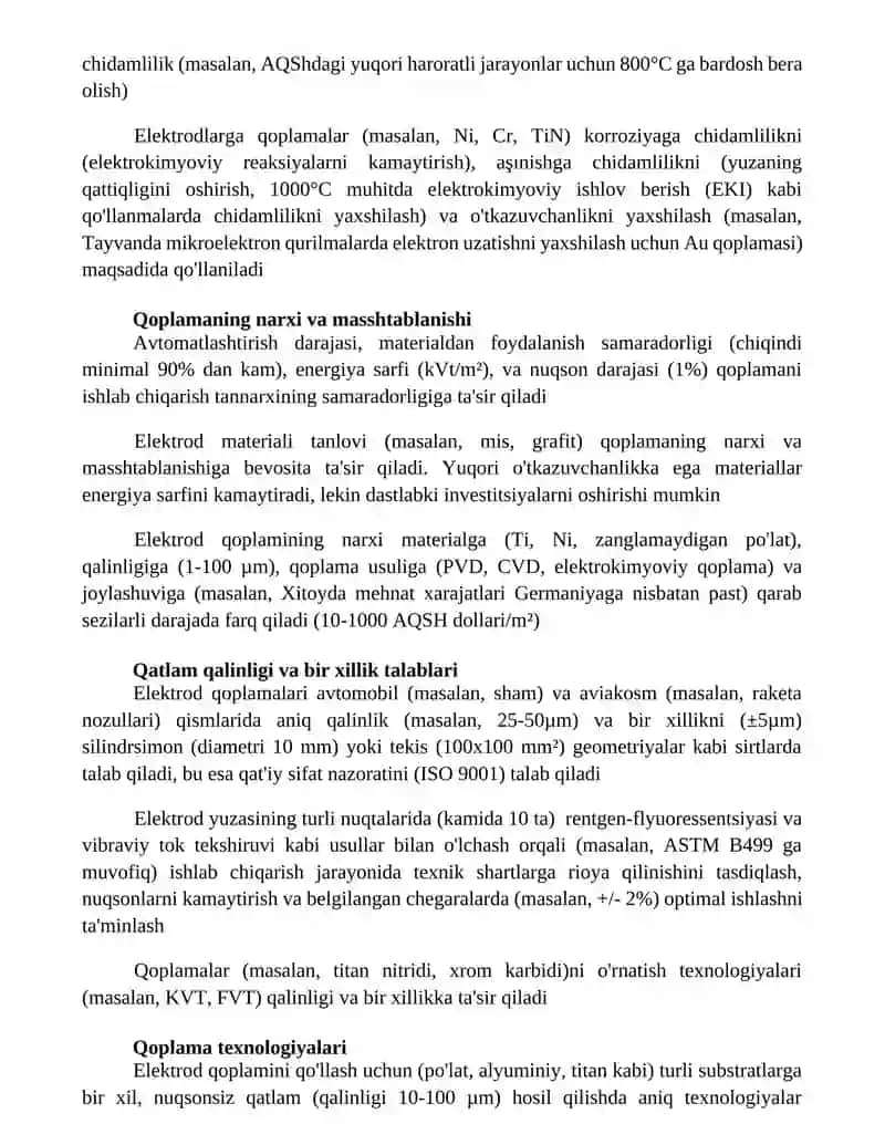 Elektrod va uning qoplamasi 4