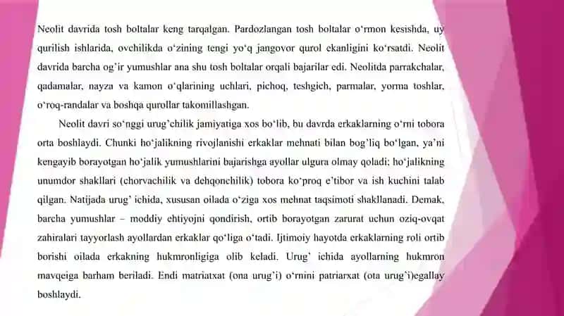 O‘rta Osiyoning neolit davri ibtidoiy manzilgohlari 4