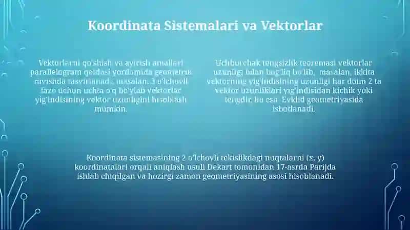 Geometrik usul yordamida masalalar yechish metodikasi 4