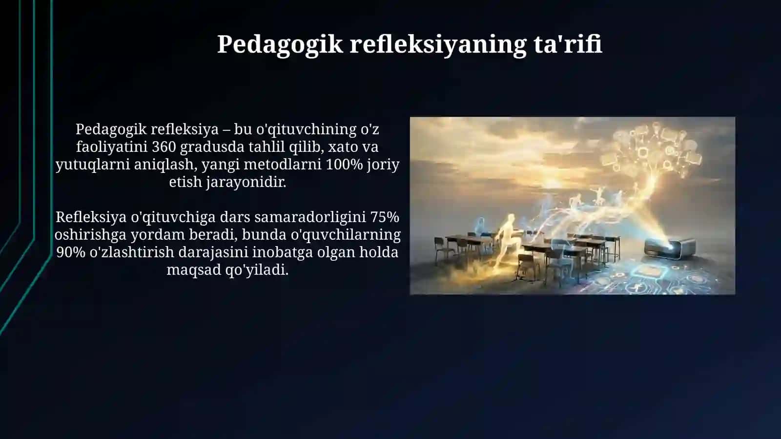 Pedagogik ijodkorlik va pedagogik refleksiya 4