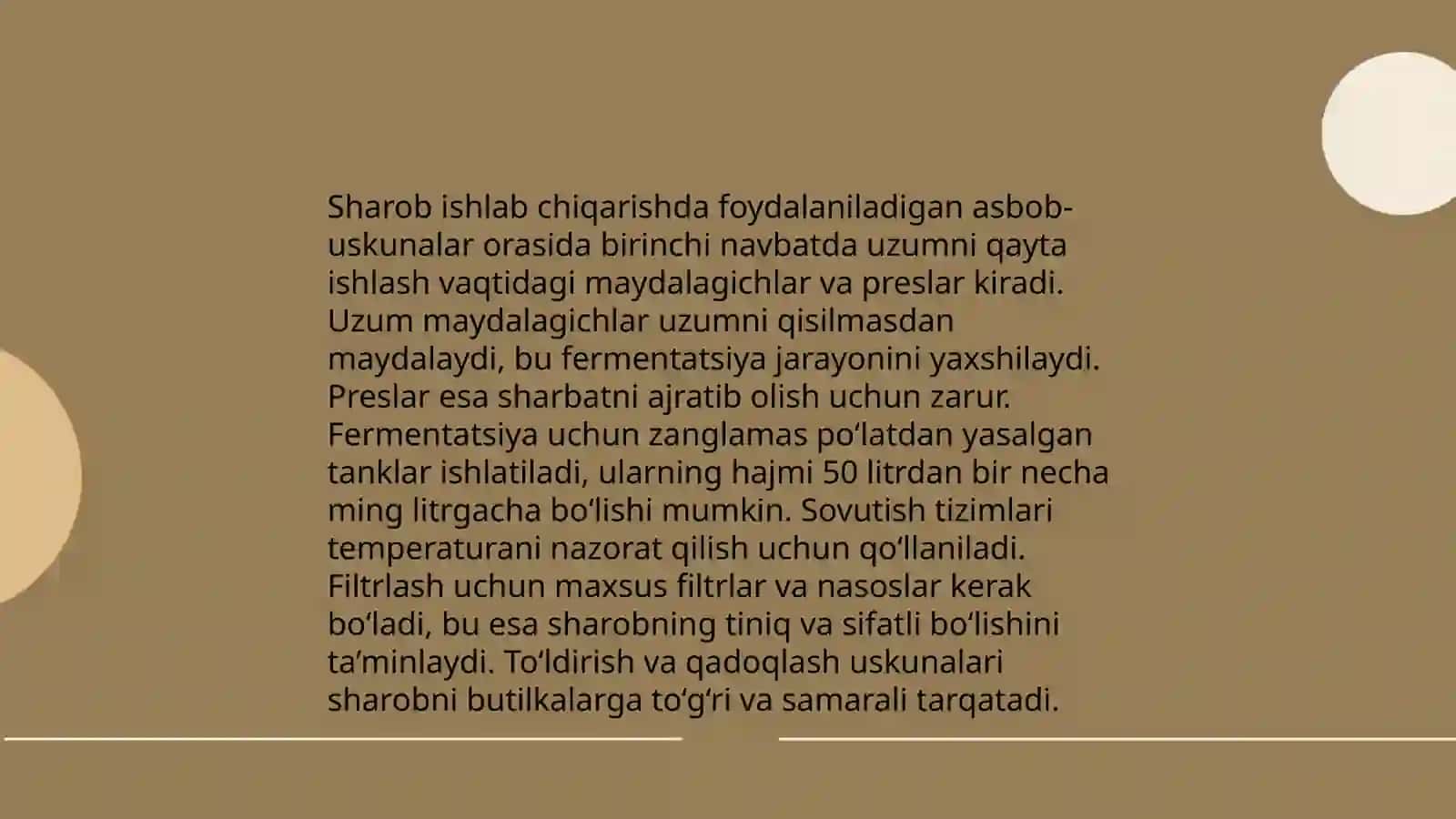 Bijgʻish mahsulotlari va sharobchilik texnologiyasi 4