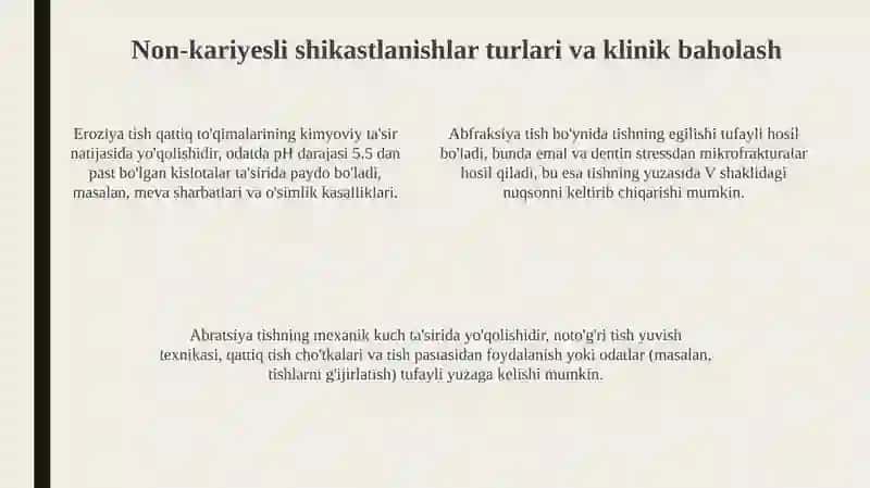 Karies bo'lmagan shikastlanishlarda tishlarni oqartirish 4