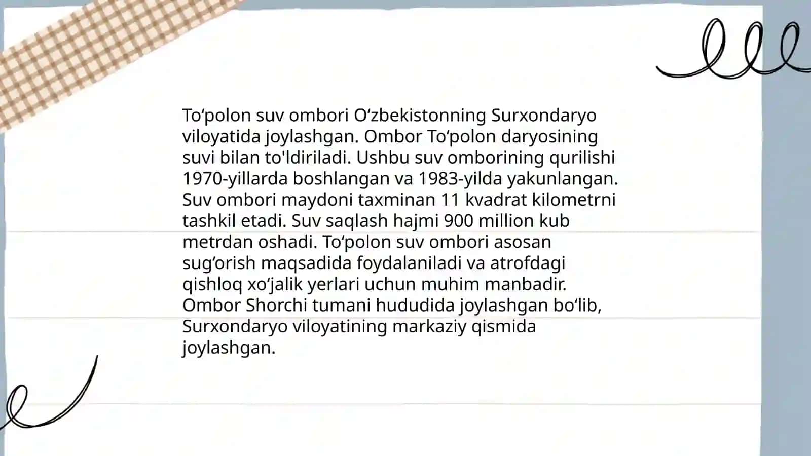 To’polon suv ombori 4