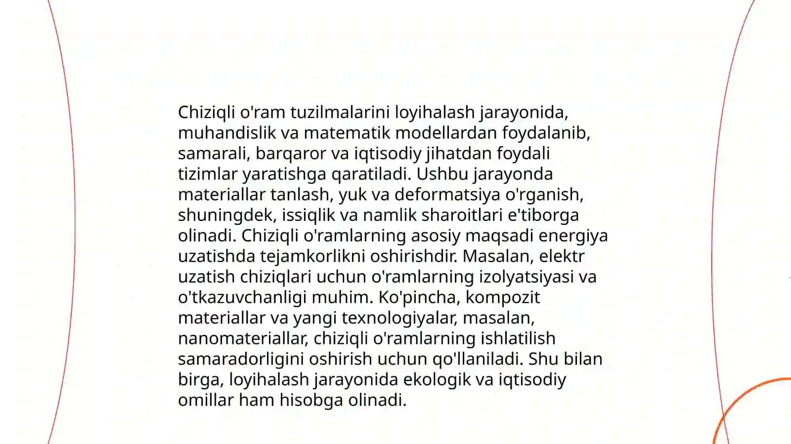 Chiziqlarni urinish tartibi chiziqlarni o'rami 4