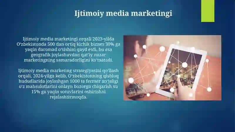 Media maydon va internet imkoniyatlari 4