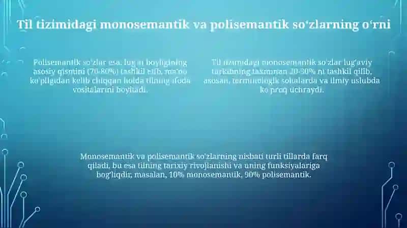 Semantik birliklar (sema va semem) 4